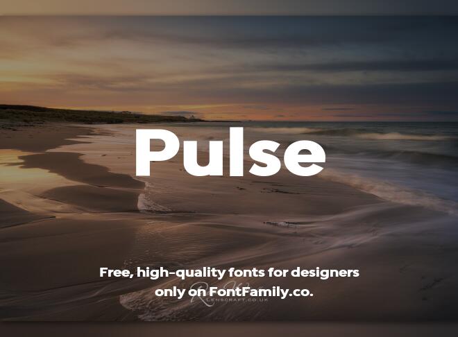 Pulse Font