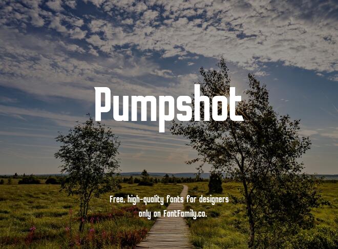 Pumpshot Font