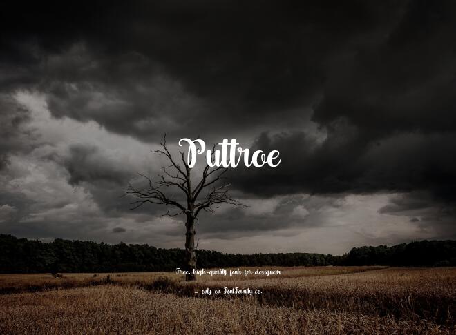 Puttroe Font