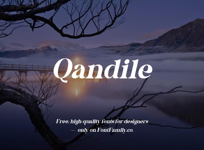 Qandile Font