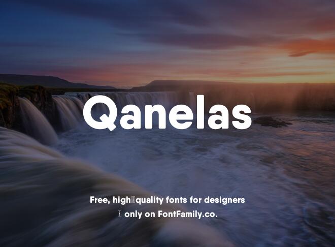 Qanelas Font