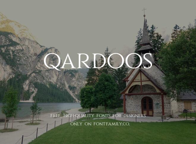 Qardoos Font