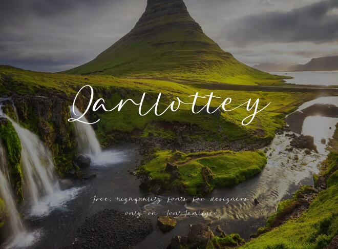 Qarllottey Font