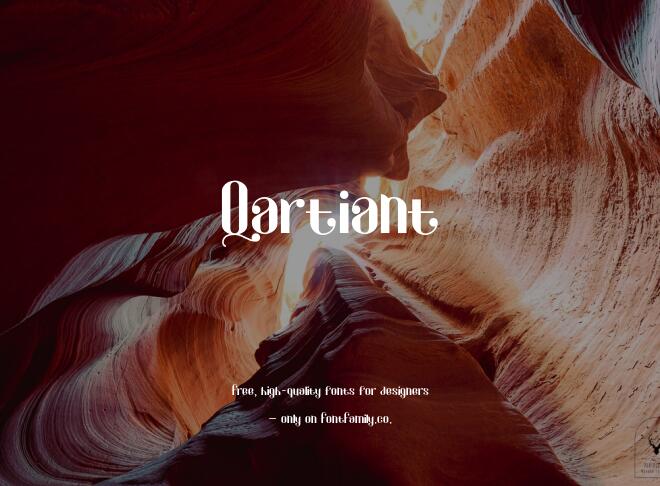 Qartiant Font