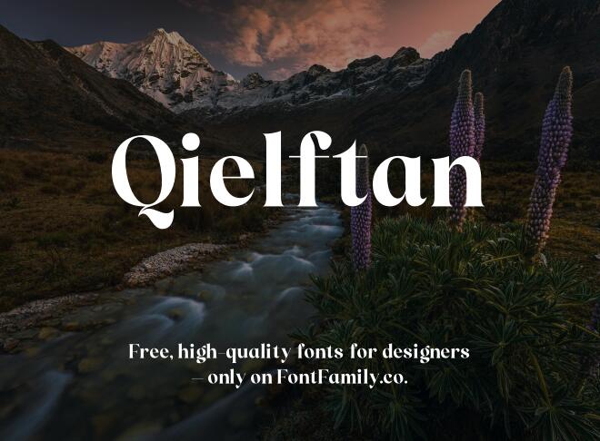 Qielftan Font