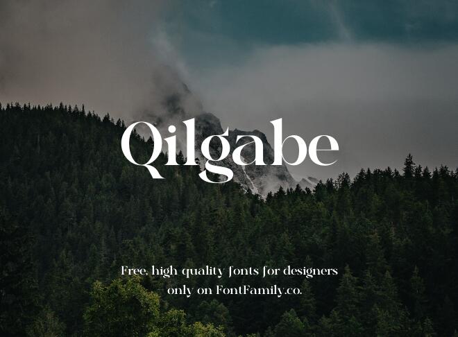 Qilgabe Font