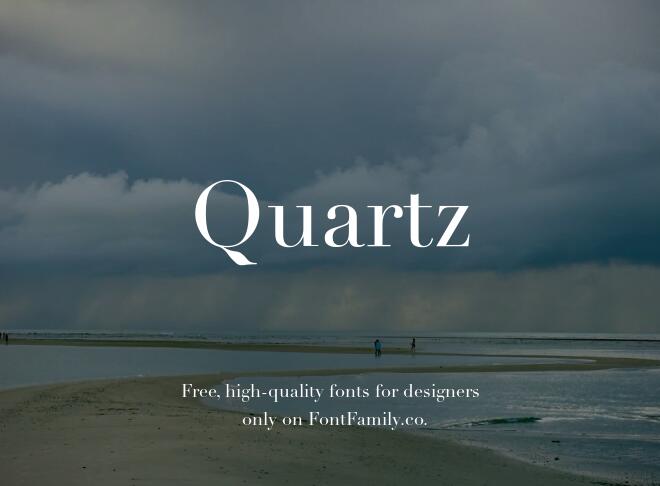 Quartz Font