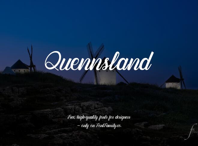 Quennsland Font