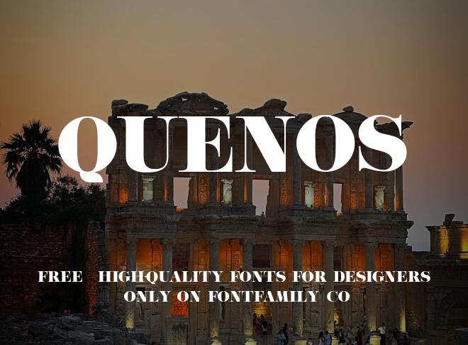 Quenos Font
