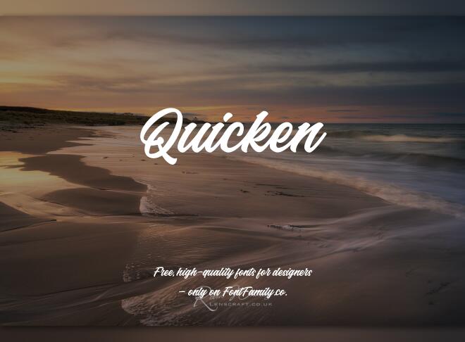 Quicken Font