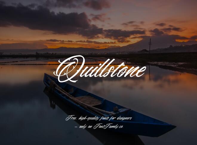Quillstone Font