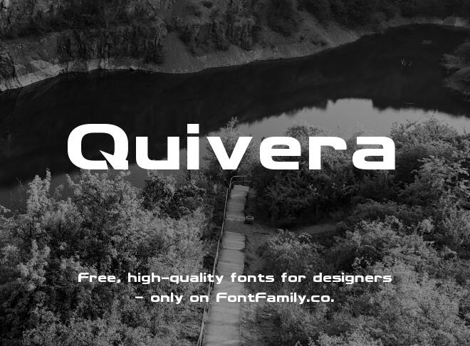 Quivera Font