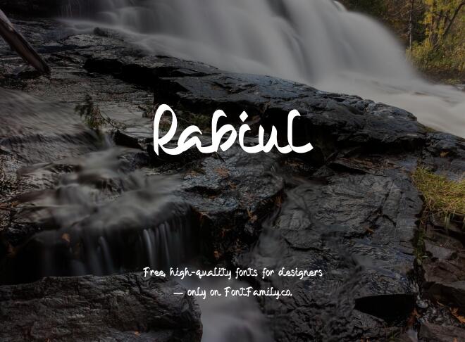 Rabiul Font
