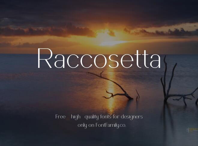 Raccosetta Font