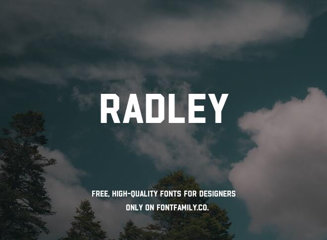 Radley Font