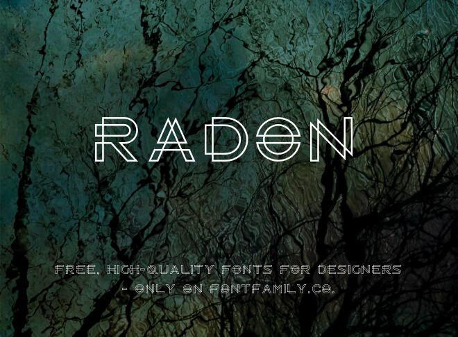 Radon Font