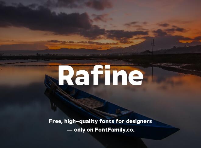 Rafine Font