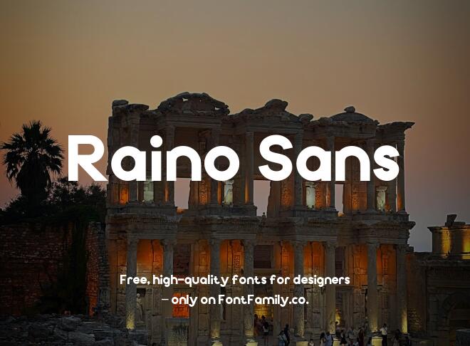Raino Sans Font