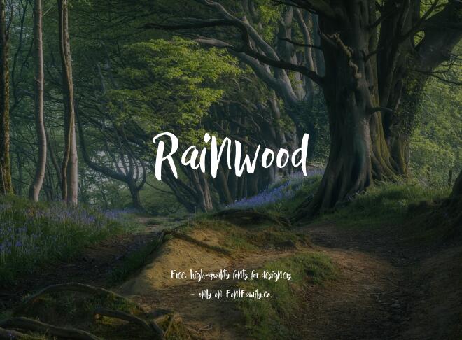 Rainwood Font