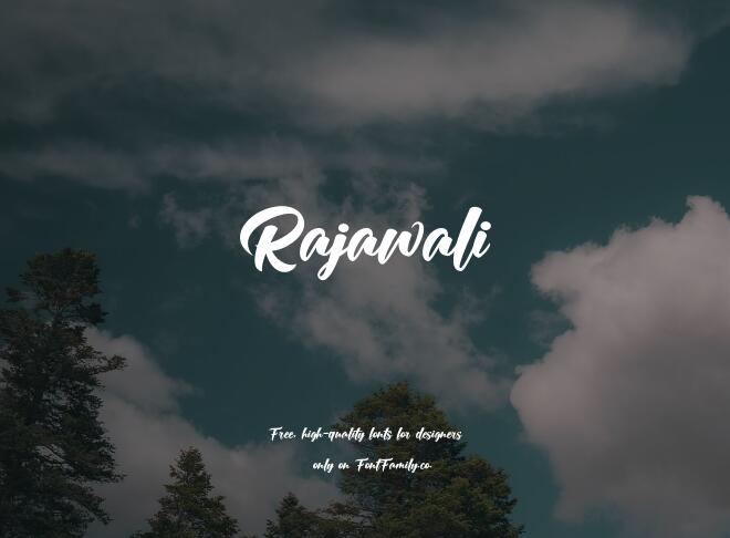 Rajawali Font