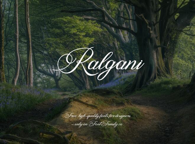 Ralgani Font