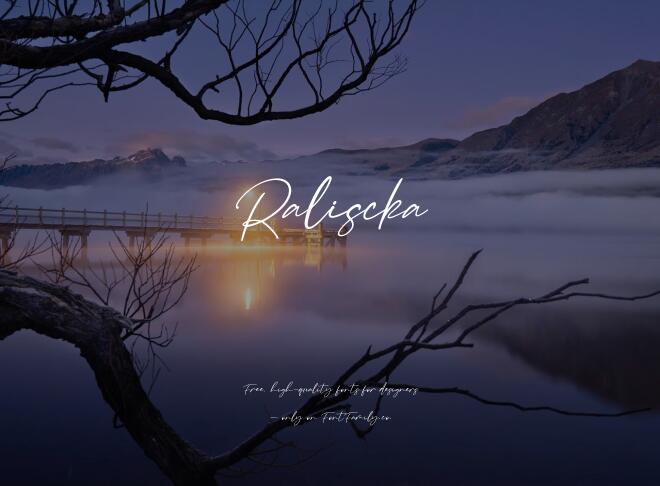 Raliscka Font