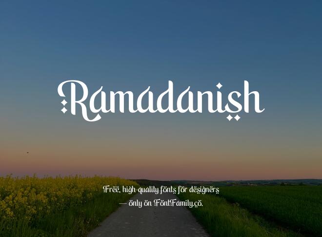 Ramadanish Font