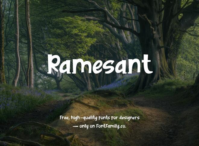 Ramesant Font