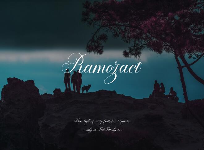 Ramozact Font