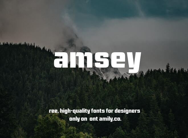 Ramsey Font