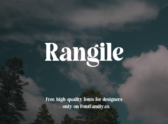 Rangile Font