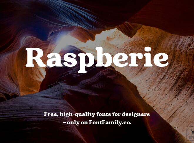 Raspberie Font