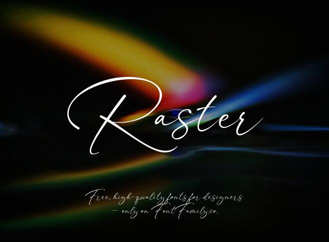 Raster Font