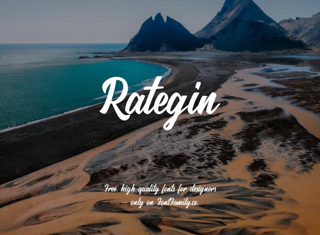 Rategin Font