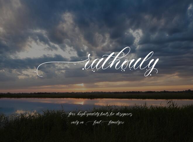 Rathouly Font