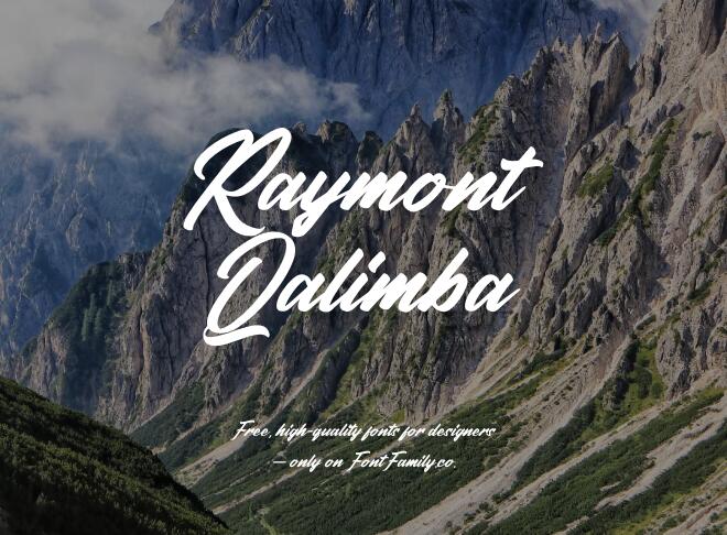 Raymont Qalimba Font