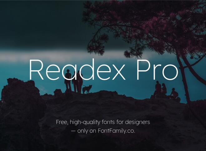 Readex Pro Font