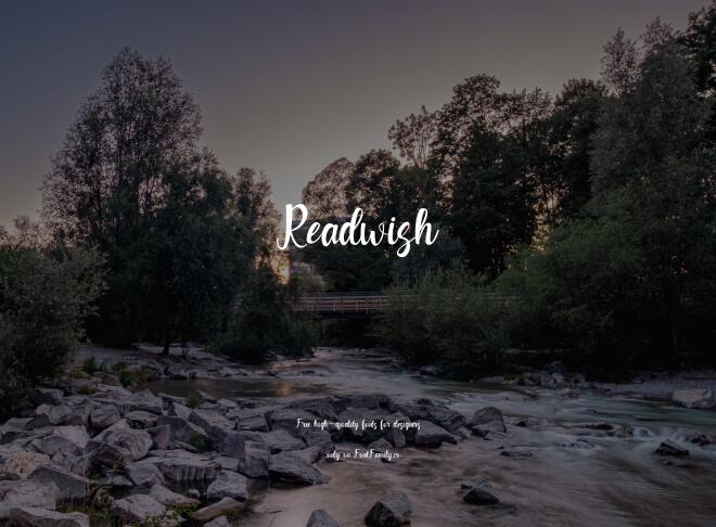 Readwish Font