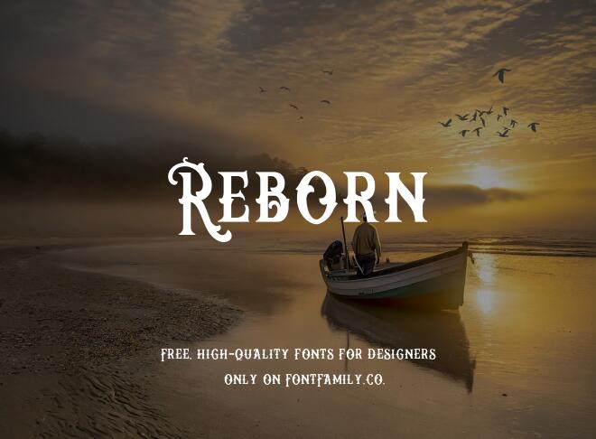 Reborn Font