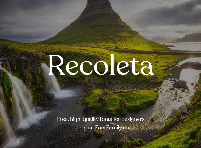 Recoleta Font