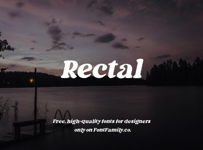 Rectal Font