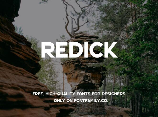 Redick Font