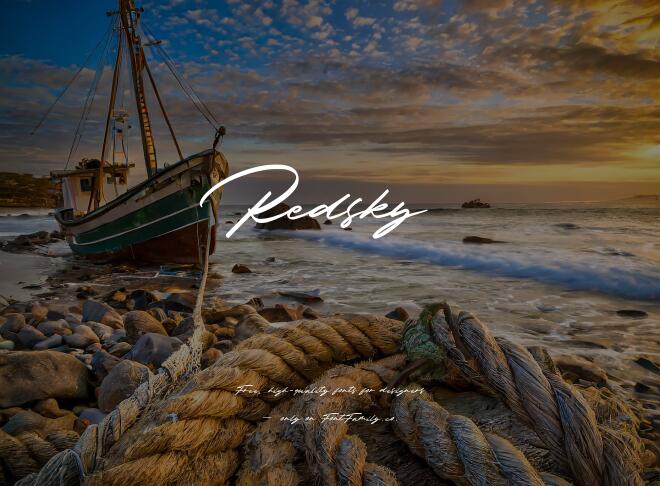Redsky Font