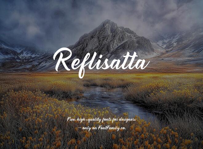 Reflisatta Font