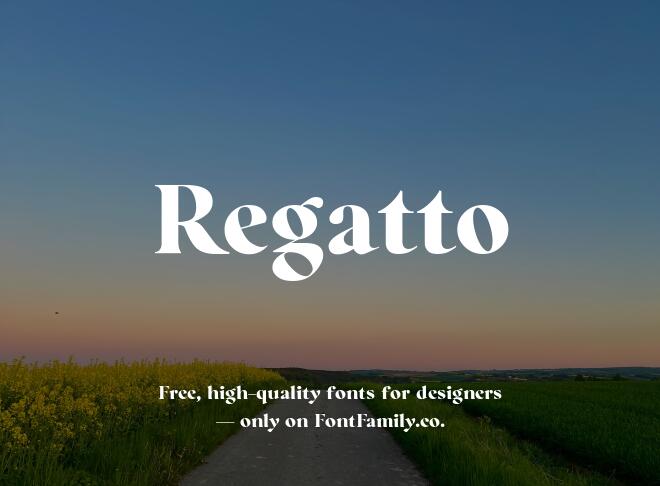 Regatto Font