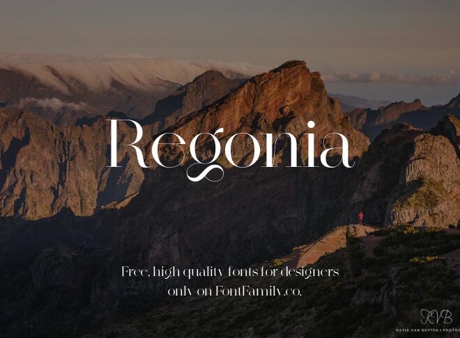 Regonia Font