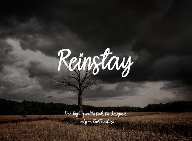 Reinstay Font