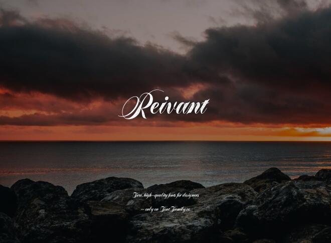 Reivant Font