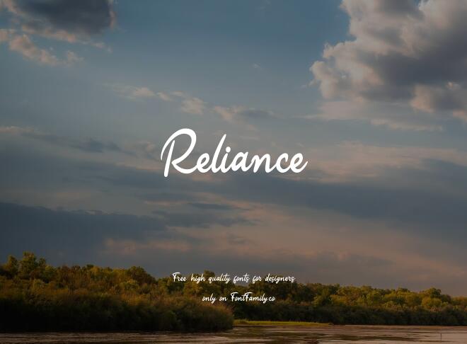 Reliance Font