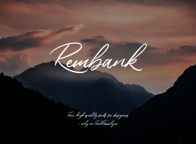 Rembank Font